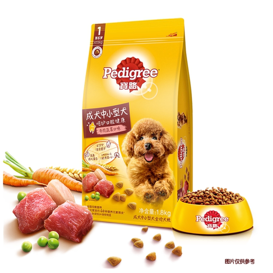 Baolu dog food 1.8kg small and medium -sized dog main grain sandwiches cake than bear teddy dog food into dog food beef flavor
Baolu dog food 1.8kg small and medium -sized dog main grain sandwiches cake than bear teddy dog food into dog food beef flavor
