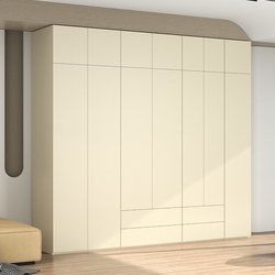Steel Wardrobe for Home Bedroom, Modern Minimalist One-Door to Ceiling Hidden Door Hinge Wardrobe Steel Wardrobe for Home Bedroom, Modern Minimalist One-Door to Ceiling Hidden Door Hinge Wardrobe