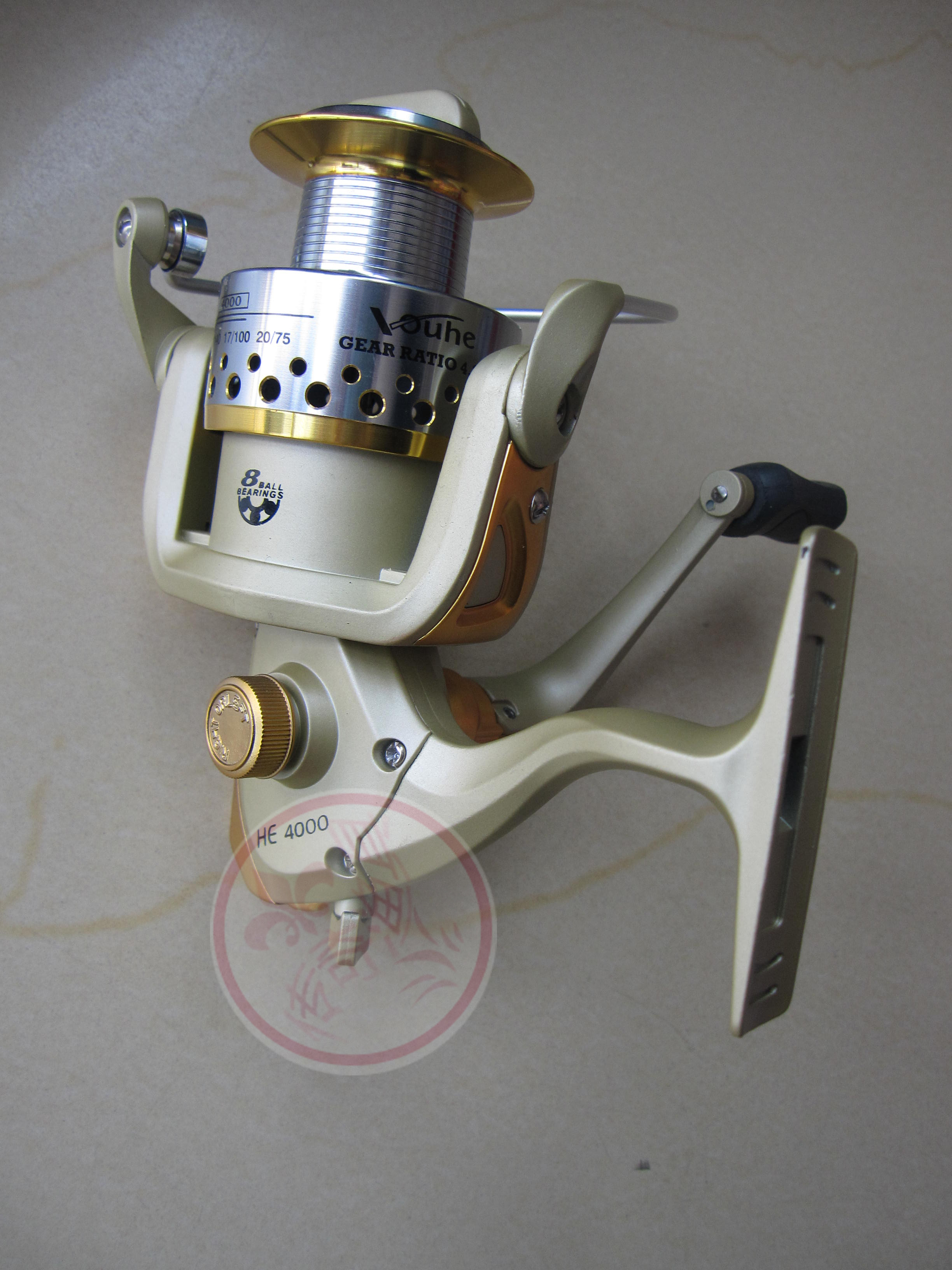 Купить Катушка для спиннинга Подлинная красная лиса he3000 желтый ...