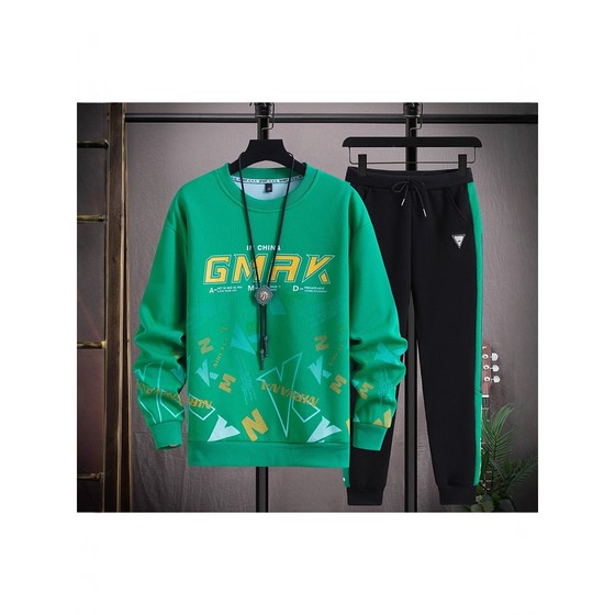Trendy personality junior and senior high school students long sleeve round neck sweatshirt for a year old boy handsome outfit teen trousers suit
Trendy personality junior and senior high school students long sleeve round neck sweatshirt for a year old boy handsome outfit teen trousers suit