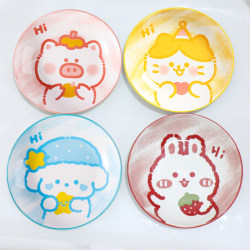 Ceramic Plate, Dish, Household Plate, Tableware, Fruit Plate, Cute Animal Cooking Plate, Cartoon Style Dinner Plate Ceramic Plate, Dish, Household Plate, Tableware, Fruit Plate, Cute Animal Cooking Plate, Cartoon Style Dinner Plate
