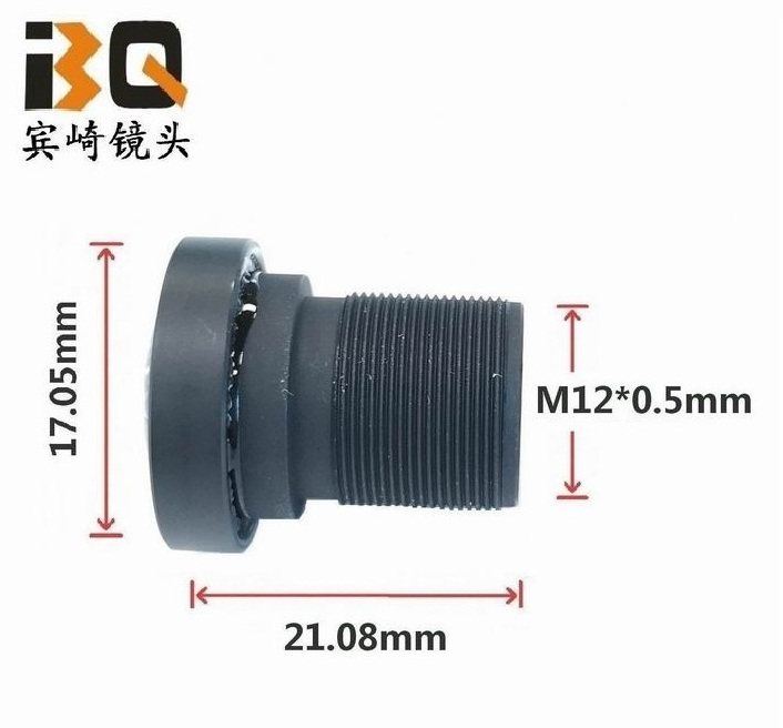 OPENMV 왜곡없는 렌즈 2.1MM8MP 액션 카메라 비전 렌즈 화상 회의 광각 M12 렌즈-