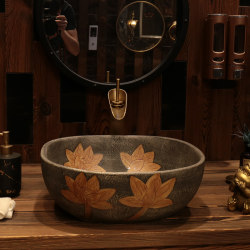 Large Square Countertop Washbasin Jingdezhen Ceramic Creative Art Washbasin Home Bathroom Washbasin Large Square Countertop Washbasin Jingdezhen Ceramic Creative Art Washbasin Home Bathroom Washbasin