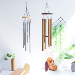 European-Style Engraved Simple Metal Wind Chimes Hanging Ornaments Creative Japanese-Style Bedroom Balcony Outdoor Decoration Pendants Gifts for Men and Women European-Style Engraved Simple Metal Wind Chimes Hanging Ornaments Creative Japanese-Style Bedroom Balcony Outdoor Decoration Pendants Gifts for Men and Women
