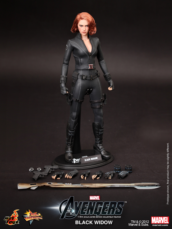 hot toys black widow undressed