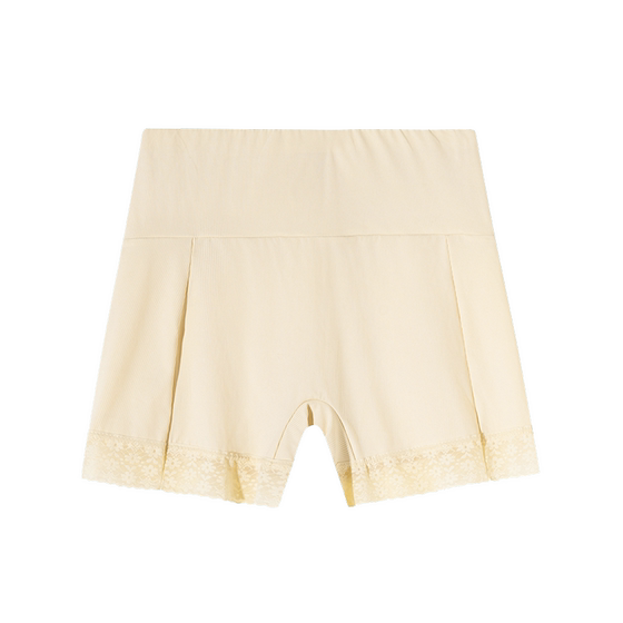 Ice silk traceless safety pants underwear two-in-one women's summer thin style anti-exposure and non-curl large-size lace leggings
Ice silk traceless safety pants underwear two-in-one women's summer thin style anti-exposure and non-curl large-size lace leggings