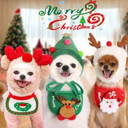 Dogs, cats, pet dogs, hats, bibs, Teddy poodles, autumn and winter clothes to dress up cats for Christmas Dogs, cats, pet dogs, hats, bibs, Teddy poodles, autumn and winter clothes to dress up cats for Christmas