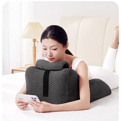 German bed pillow for lying on the bed, pillow for lying on the bed in prone position, sleeping on the stomach, playing with mobile phone, reading and lying on the pillow German bed pillow for lying on the bed, pillow for lying on the bed in prone position, sleeping on the stomach, playing with mobile phone, reading and lying on the pillow