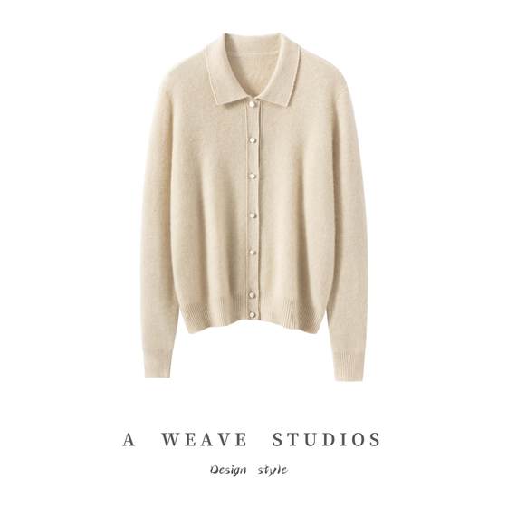 New autumn and winter 100% pure cashmere sweater for women POLO collar sweater loose sweater base shirt pullover versatile
New autumn and winter 100% pure cashmere sweater for women POLO collar sweater loose sweater base shirt pullover versatile