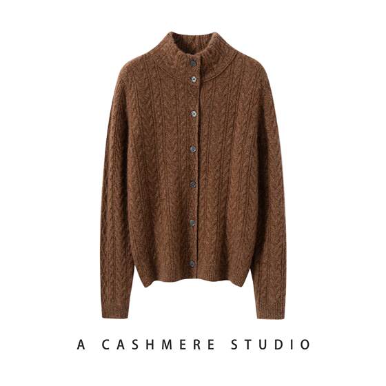 New autumn and winter 100% pure cashmere sweater for women half turtleneck sweater thickened loose sweater cardigan jacket crimp
New autumn and winter 100% pure cashmere sweater for women half turtleneck sweater thickened loose sweater cardigan jacket crimp