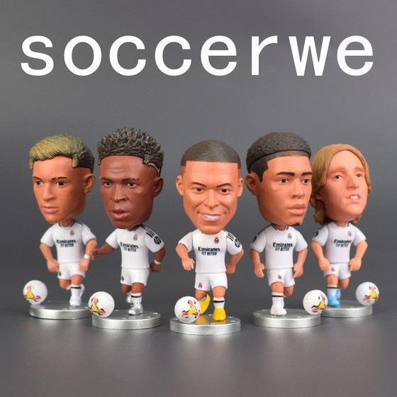 Soccerwe football peripheral doll star hand -made model swing, Real Madrid C Luo Real Madrid gift
Soccerwe football peripheral doll star hand -made model swing, Real Madrid C Luo Real Madrid gift