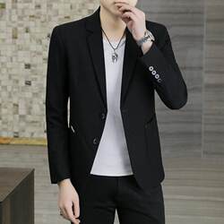 Pierre Cardin Men's Small Suit Jacket Casual Solid Color High-End 2025 Spring and Autumn New Business Stylish Suit Pierre Cardin Men's Small Suit Jacket Casual Solid Color High-End 2025 Spring and Autumn New Business Stylish Suit