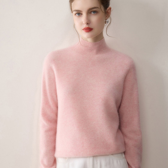 Close your eyes and put all the colors in your eyes~ Women's 100% cashmere sweater first-line ready-to-wear half-turtleneck sweater women's solid color inner wear
Close your eyes and put all the colors in your eyes~ Women's 100% cashmere sweater first-line ready-to-wear half-turtleneck sweater women's solid color inner wear