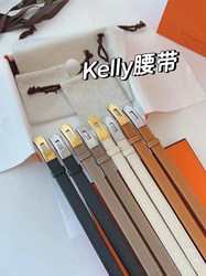H Brand Kelly Genuine Leather Belt, Simple and Versatile, Adjustable, Fashionable Accessory for Dresses and Pants, Women's Belt H Brand Kelly Genuine Leather Belt, Simple and Versatile, Adjustable, Fashionable Accessory for Dresses and Pants, Women's Belt