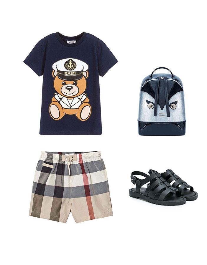 burberry格纹短裤 burberry格纹短裤