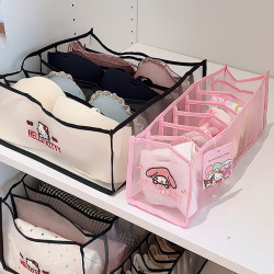 Sanrio genuine socks underwear storage box Sanrio genuine socks underwear storage box