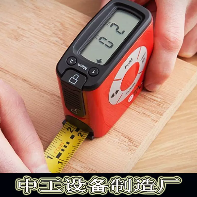 ETape 1752 WP 106 Digital Tape Measure 3 4 X 16 Red 54 OFF