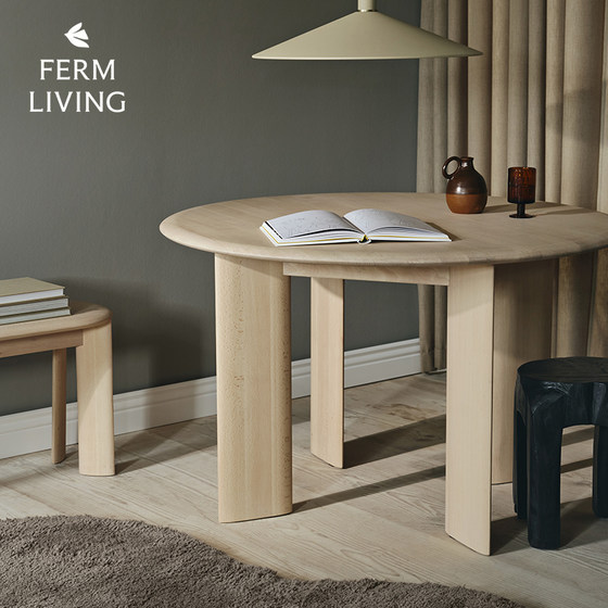 Denmark Ferm Living Bevel Nordic Solid Wood Round Table Household Dining Table Restaurant Simple Dining Table
Denmark Ferm Living Bevel Nordic Solid Wood Round Table Household Dining Table Restaurant Simple Dining Table