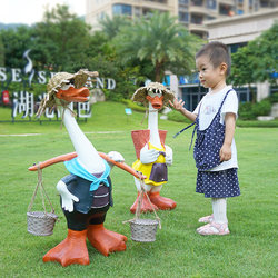 Garden Courtyard Decorations, Garden Landscape, Kindergarten Sculptures, Small Pieces of Art, Simulated Animals, Ducks, Creative Decorations Garden Courtyard Decorations, Garden Landscape, Kindergarten Sculptures, Small Pieces of Art, Simulated Animals, Ducks, Creative Decorations