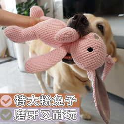 Extra-Large Squeaky Chew-Resistant Toy Pet Teething Stick Soothing Companion Plush Doll for Medium and Large Dogs to Chew and Clean Teeth Extra-Large Squeaky Chew-Resistant Toy Pet Teething Stick Soothing Companion Plush Doll for Medium and Large Dogs to Chew and Clean Teeth