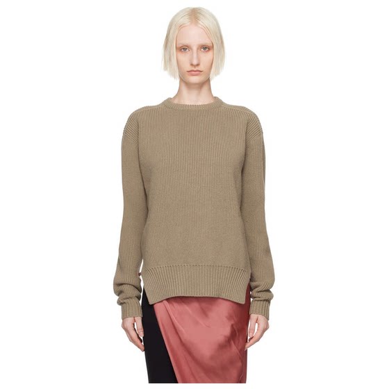 RICKOWENS Taupe Porterville Heavy Sweater Women's Pullover Fashion Classic Needle
RICKOWENS Taupe Porterville Heavy Sweater Women's Pullover Fashion Classic Needle