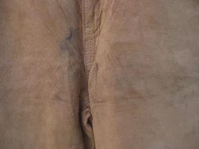 Кожаные брюки Винтаж одиночные секонд-хенд мужская аутентичные бренд модной городской молодежи популярной классической матовой свиной кожи Кожаные штаны GAP 3193 