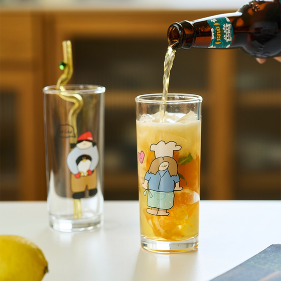Siyue wine glass glass beer mug home large capacity personal high appearance creative and beautiful beer mug
Siyue wine glass glass beer mug home large capacity personal high appearance creative and beautiful beer mug
