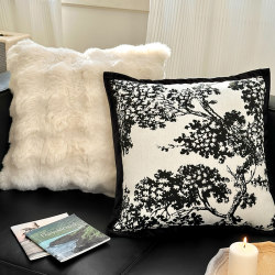 Light Luxury Living Room Sofa Cushion Pillow Office Nap Pillow French Style Home Bedroom Headboard Pillowcase Without Insert Light Luxury Living Room Sofa Cushion Pillow Office Nap Pillow French Style Home Bedroom Headboard Pillowcase Without Insert
