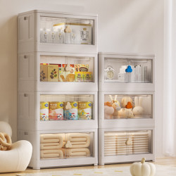 Installation-Free Storage Cabinet Thickened and Deepened Baby Clothes Household Storage Box Baby Children's Wardrobe Toy Snack Cabinet Installation-Free Storage Cabinet Thickened and Deepened Baby Clothes Household Storage Box Baby Children's Wardrobe Toy Snack Cabinet