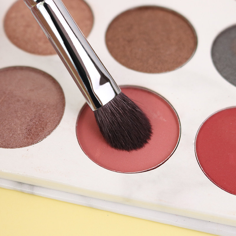 Set de Brochas de Maquillaje de Ojos Miranda Azul Tinta, Pelo de