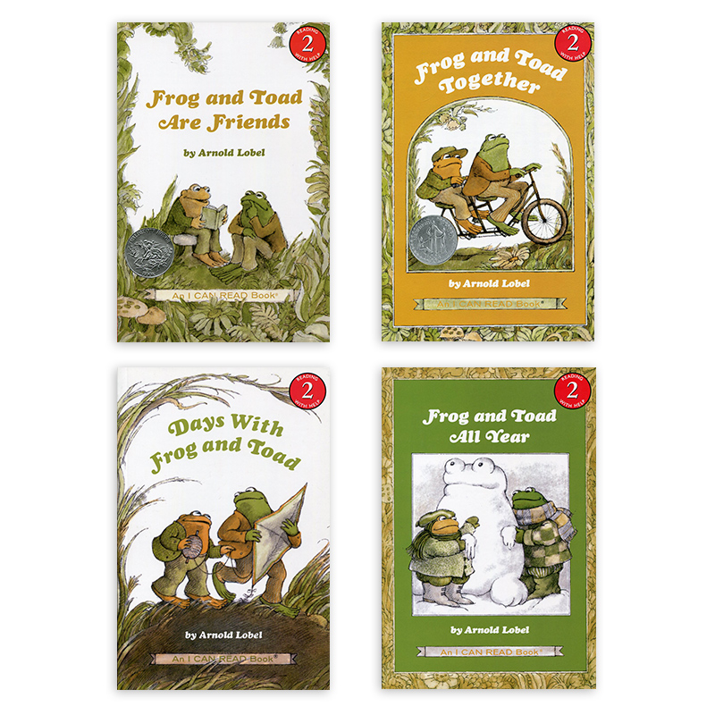 カエルとケロちゃん 4巻セット - オリジナル英語版絵本