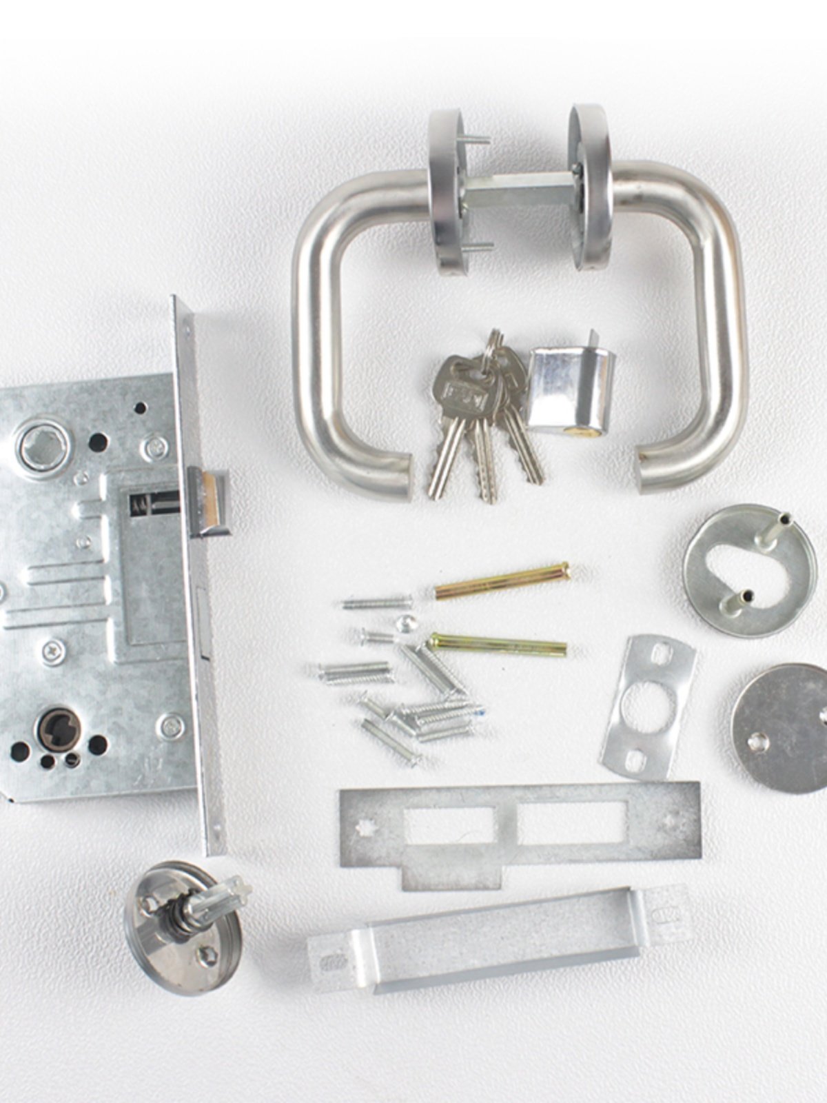 304不锈钢防火门把手锁芯通用型大地迪高CB SIA 消防通道