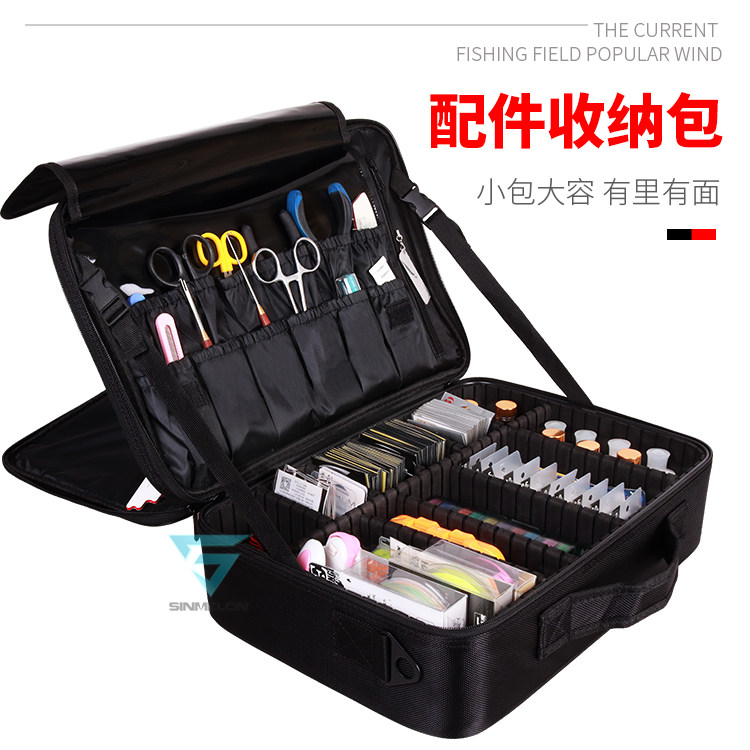 Bait Box Custodia Da Pesca Multifunzione, Scatola Esche Con Cintura Regolabile, Impermeabile E Resistente, Per Pescatori E Viaggi Outdoor