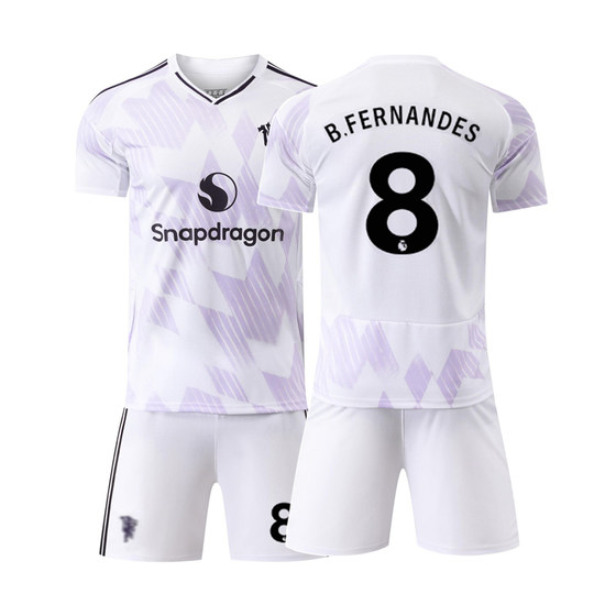 2526 Manchester United jersey home and away No. 8 B Fei C Rocunha children's training football uniform set custom team uniform
2526 Manchester United jersey home and away No. 8 B Fei C Rocunha children's training football uniform set custom team uniform