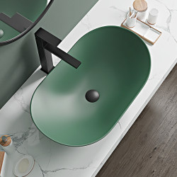 Hanzun Colored Countertop Washbasin Ceramic Home Use Various Sizes Art Sink Bathroom Balcony Single Basin Hanzun Colored Countertop Washbasin Ceramic Home Use Various Sizes Art Sink Bathroom Balcony Single Basin