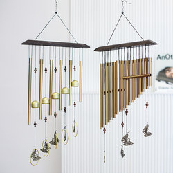 Japanese-Style Solid Wood Metal Wind Chime Hanging Decoration Creative Gift for Men and Women Bedroom Room Balcony Decoration Butterfly Pendant Japanese-Style Solid Wood Metal Wind Chime Hanging Decoration Creative Gift for Men and Women Bedroom Room Balcony Decoration Butterfly Pendant