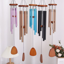 New Music Wind Chimes, Classic Metal Wind Chimes, Aluminum Tube Commemorative Wind Chimes, Home Outdoor Holiday Gift Decoration Pendants New Music Wind Chimes, Classic Metal Wind Chimes, Aluminum Tube Commemorative Wind Chimes, Home Outdoor Holiday Gift Decoration Pendants