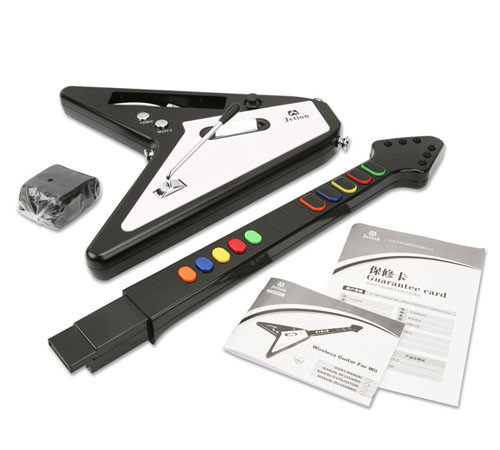 Guitar Hero Состояние беспроводного игру гитара рок музыки банка Специальный гитара Wii гитара контроллер игры Периферия Rock Bank