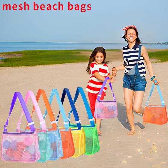 Spot children's beach toy storage bag mesh bag debris finishing bag one-shoulder beach backpack seaside travel net bag
Spot children's beach toy storage bag mesh bag debris finishing bag one-shoulder beach backpack seaside travel net bag