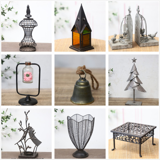 Large collection of orphan products-foreign trade retro home furnishings and courtyard decorations iron art vintage craft gardening grocery ornaments
Large collection of orphan products-foreign trade retro home furnishings and courtyard decorations iron art vintage craft gardening grocery ornaments