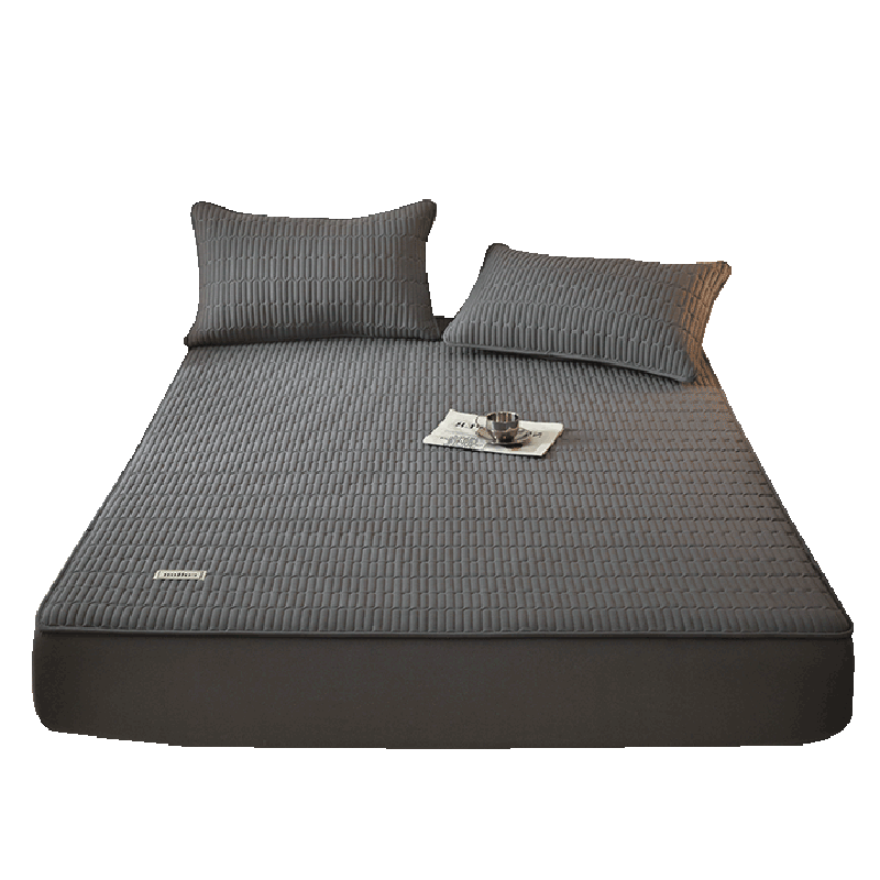 Pure cotton 100 cotton bed cover three-piece set Class A mother and baby grade mattress protective cover 2025 new four-season universal Pure cotton 100 cotton bed cover three-piece set Class A mother and baby grade mattress protective cover 2025 new four-season universal