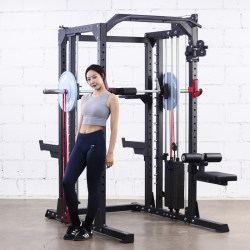 Light Business Frame Squat Rack Barbell Rack Bird Training Gantry Bench Press Rack Smith Squatting Pull-Up Strength Rack Light Business Frame Squat Rack Barbell Rack Bird Training Gantry Bench Press Rack Smith Squatting Pull-Up Strength Rack