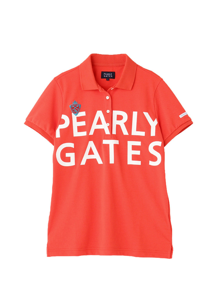 Pearlygates Women's Summer Short Sleeve Polo Shirt - Pearl Mesh
