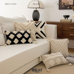High-End Nordic Art Cushion, Light Luxury Living Room Sofa Pillow, Pillowcase, Bay Window Bed Backrest Lumbar Pillow High-End Nordic Art Cushion, Light Luxury Living Room Sofa Pillow, Pillowcase, Bay Window Bed Backrest Lumbar Pillow