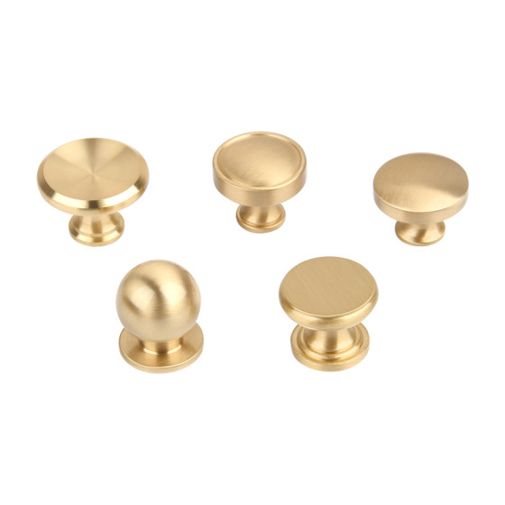 Pure copper solid modern simple drawer cabinet new Chinese round brass single hole American furniture cabinet door small handle
Pure copper solid modern simple drawer cabinet new Chinese round brass single hole American furniture cabinet door small handle