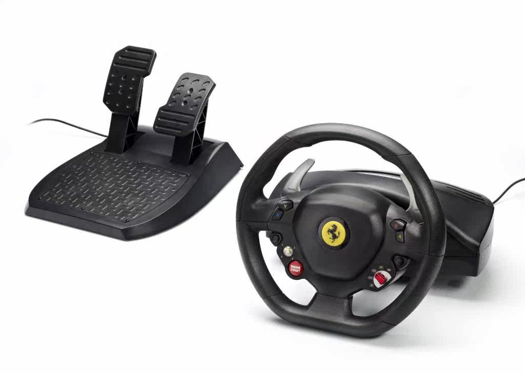 Руль 美国amazon代购 thrustmaster 法拉利 f458 意大利赛车方向盘