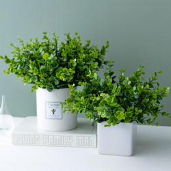 Simulated Eucalyptus Floral Art, Artificial Flowers, Table Decorations, Living Room Small Furnishings, Green Plants, Potted Plants, Simple Succulent Home Decoration Simulated Eucalyptus Floral Art, Artificial Flowers, Table Decorations, Living Room Small Furnishings, Green Plants, Potted Plants, Simple Succulent Home Decoration