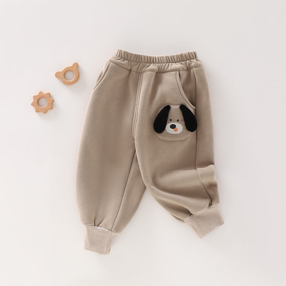 New autumn and winter children's sweatshirt composite super soft single pants for boys when they go out to detachable crotch cute cartoon pants
New autumn and winter children's sweatshirt composite super soft single pants for boys when they go out to detachable crotch cute cartoon pants