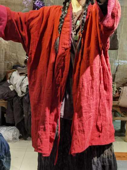 Agarwood Bobe Caotang Original Tag Customized Customized Wells on both sides of a hand -made needle -footed cardigan robe
Agarwood Bobe Caotang Original Tag Customized Customized Wells on both sides of a hand -made needle -footed cardigan robe