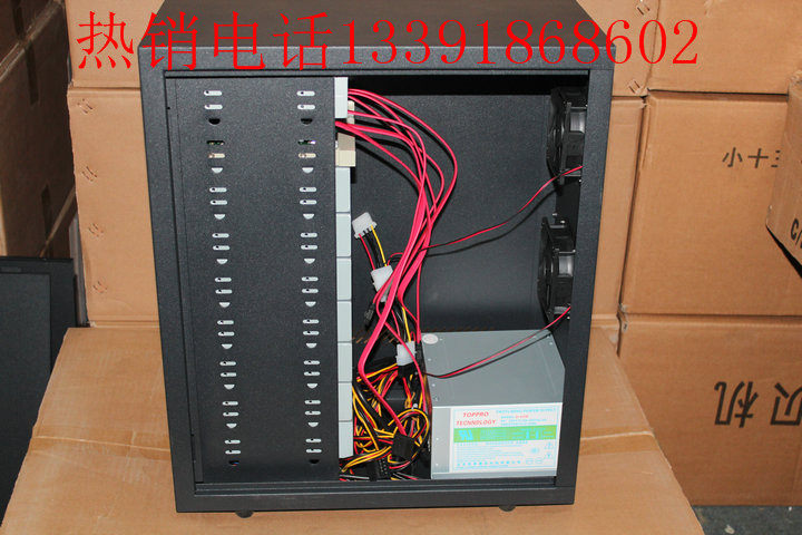 Дубликатор CD, DVD 先锋一拖七光盘拷贝机光盘塔拷贝塔德科u768控制器128m缓存蓝光